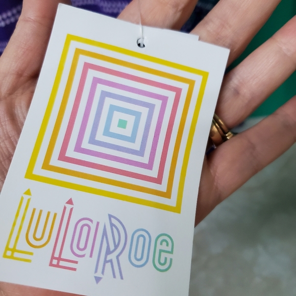 Lularoe Caroline Open Front Cardigan New S Purple - Picture 5 of 8